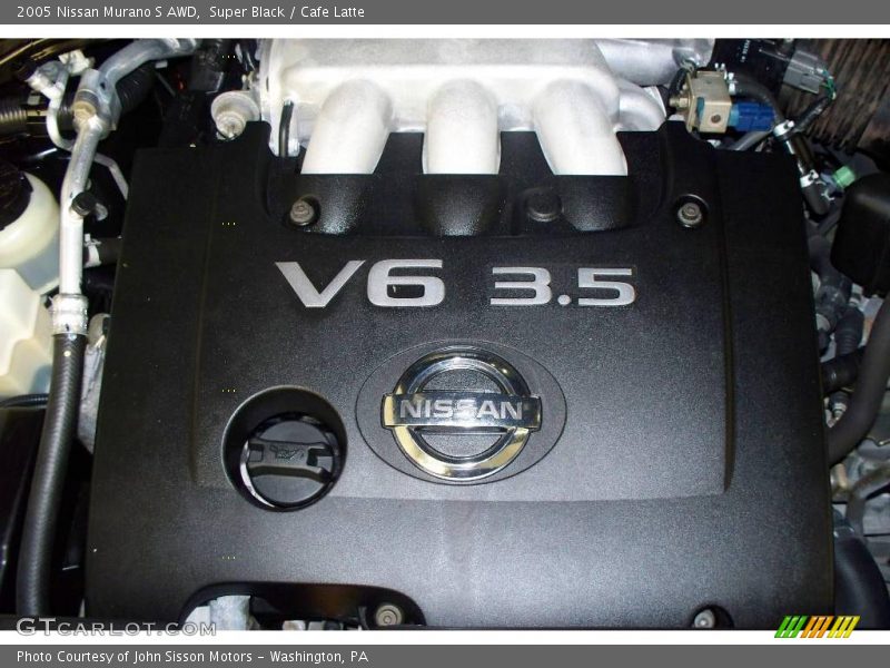 Super Black / Cafe Latte 2005 Nissan Murano S AWD