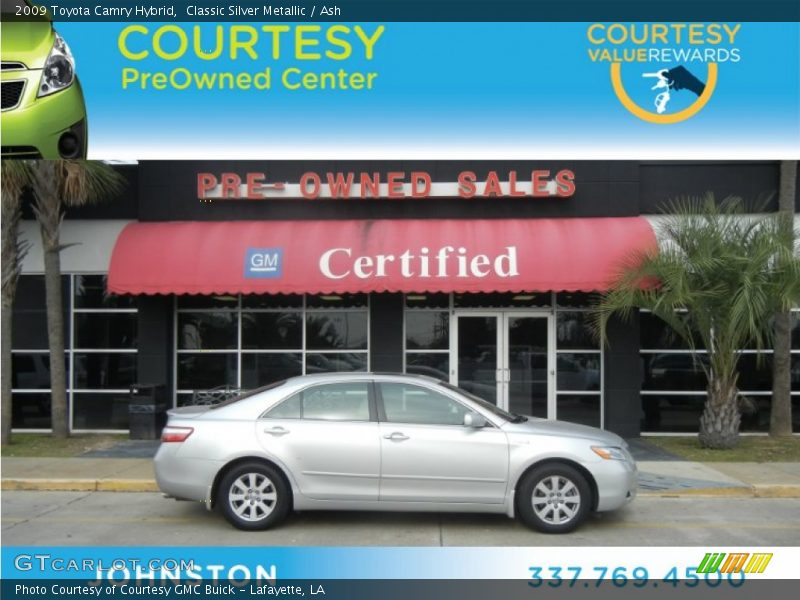 Classic Silver Metallic / Ash 2009 Toyota Camry Hybrid