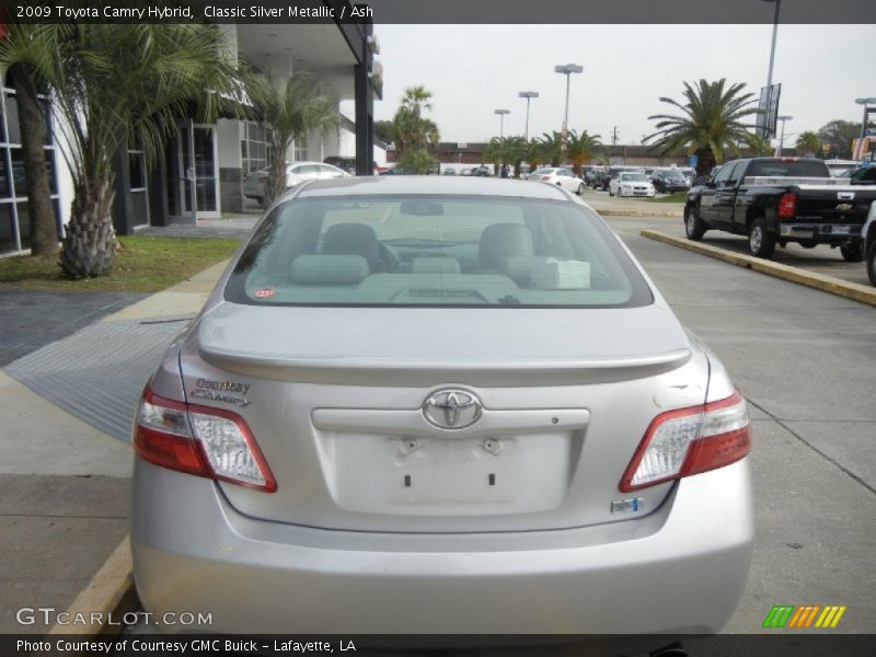 Classic Silver Metallic / Ash 2009 Toyota Camry Hybrid