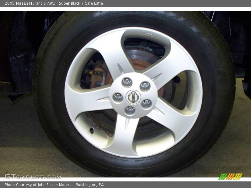 Super Black / Cafe Latte 2005 Nissan Murano S AWD