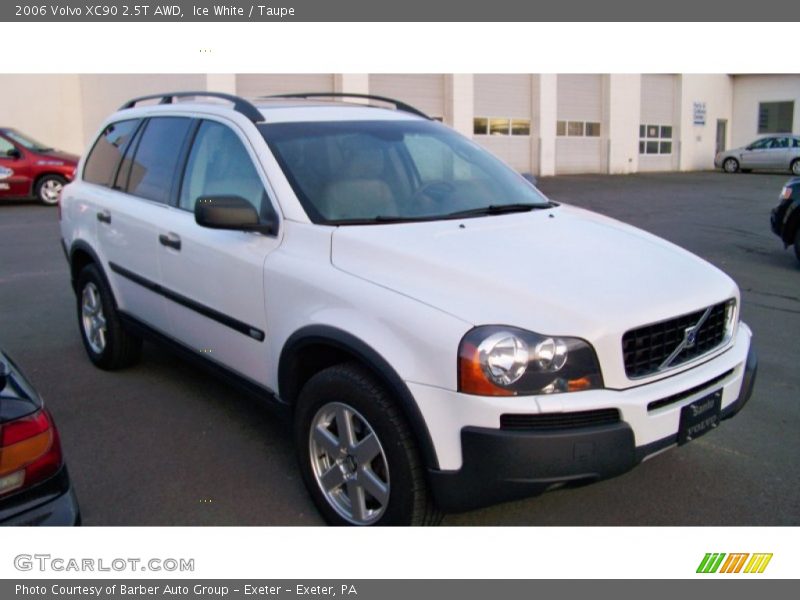 Ice White / Taupe 2006 Volvo XC90 2.5T AWD