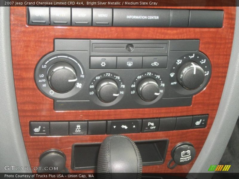 Bright Silver Metallic / Medium Slate Gray 2007 Jeep Grand Cherokee Limited CRD 4x4