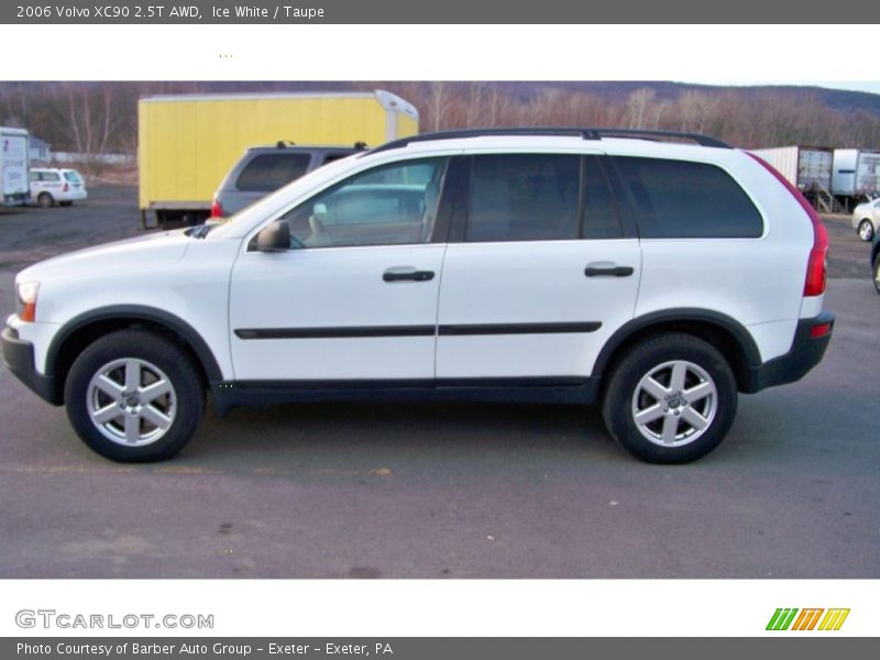 Ice White / Taupe 2006 Volvo XC90 2.5T AWD