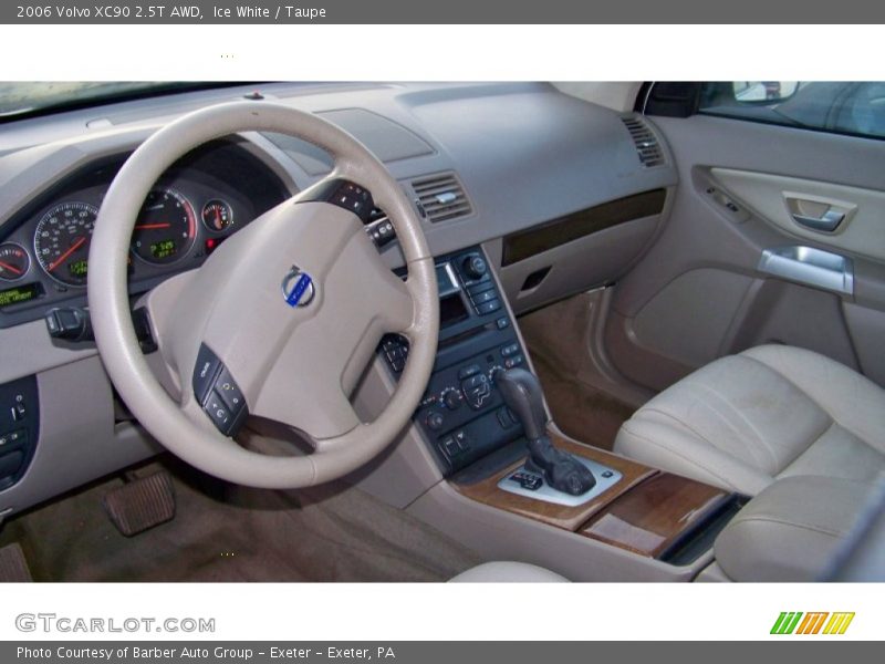 Ice White / Taupe 2006 Volvo XC90 2.5T AWD