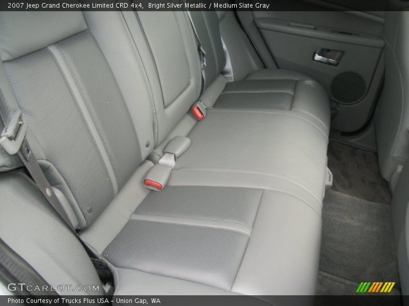 Bright Silver Metallic / Medium Slate Gray 2007 Jeep Grand Cherokee Limited CRD 4x4