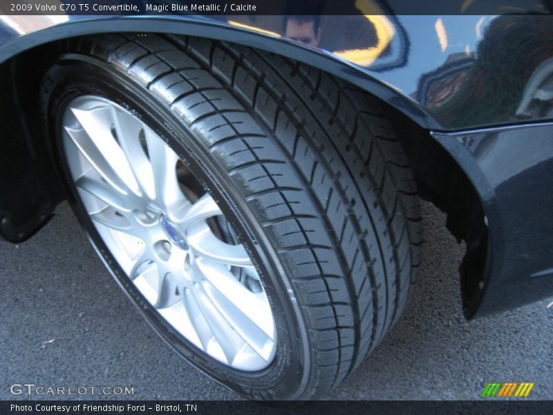 Magic Blue Metallic / Calcite 2009 Volvo C70 T5 Convertible
