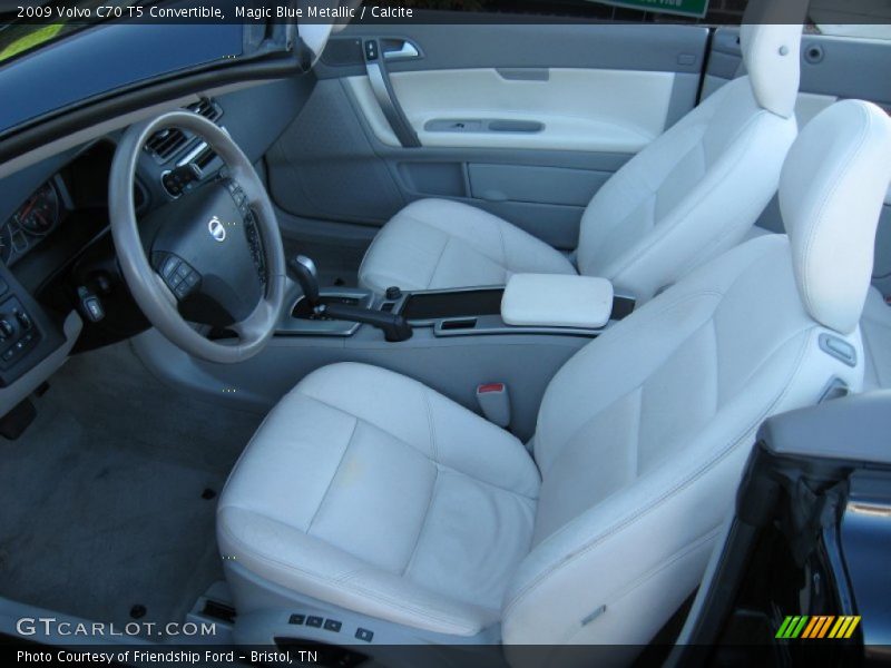 Magic Blue Metallic / Calcite 2009 Volvo C70 T5 Convertible