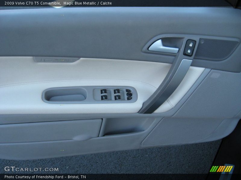 Magic Blue Metallic / Calcite 2009 Volvo C70 T5 Convertible