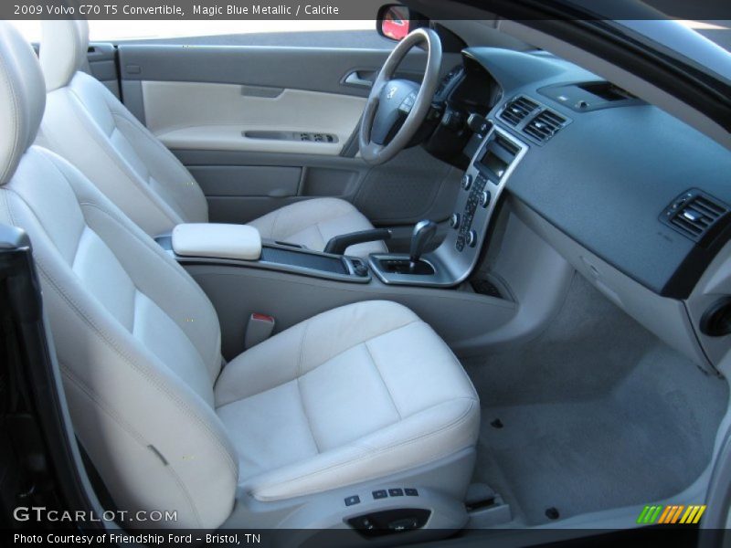 Magic Blue Metallic / Calcite 2009 Volvo C70 T5 Convertible