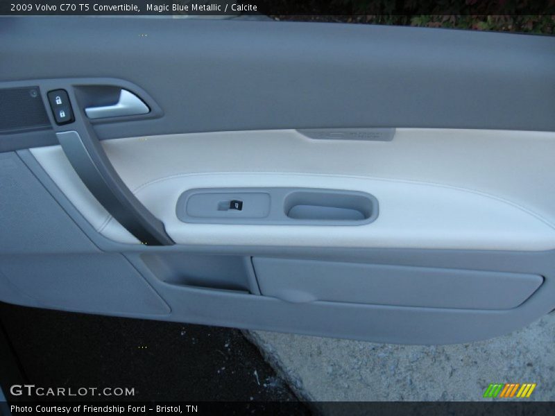 Magic Blue Metallic / Calcite 2009 Volvo C70 T5 Convertible