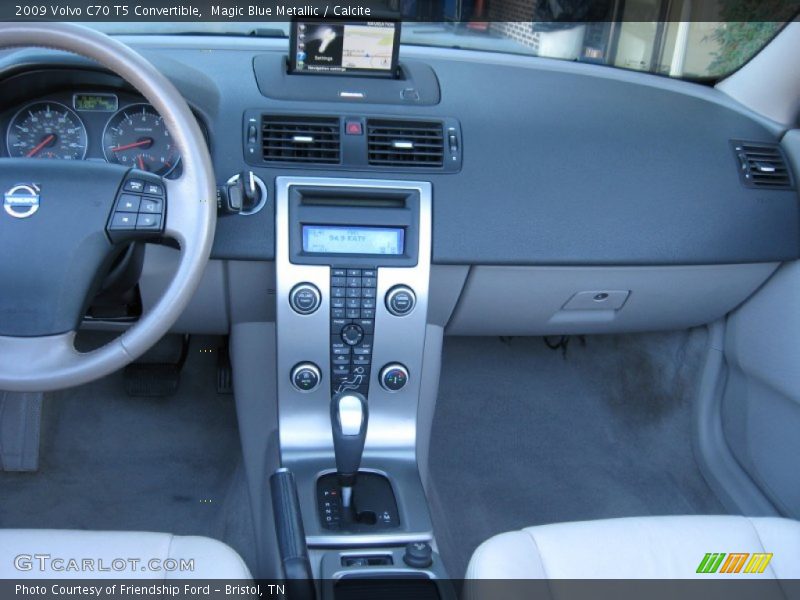 Magic Blue Metallic / Calcite 2009 Volvo C70 T5 Convertible
