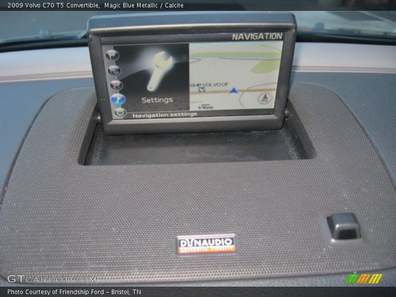 Magic Blue Metallic / Calcite 2009 Volvo C70 T5 Convertible