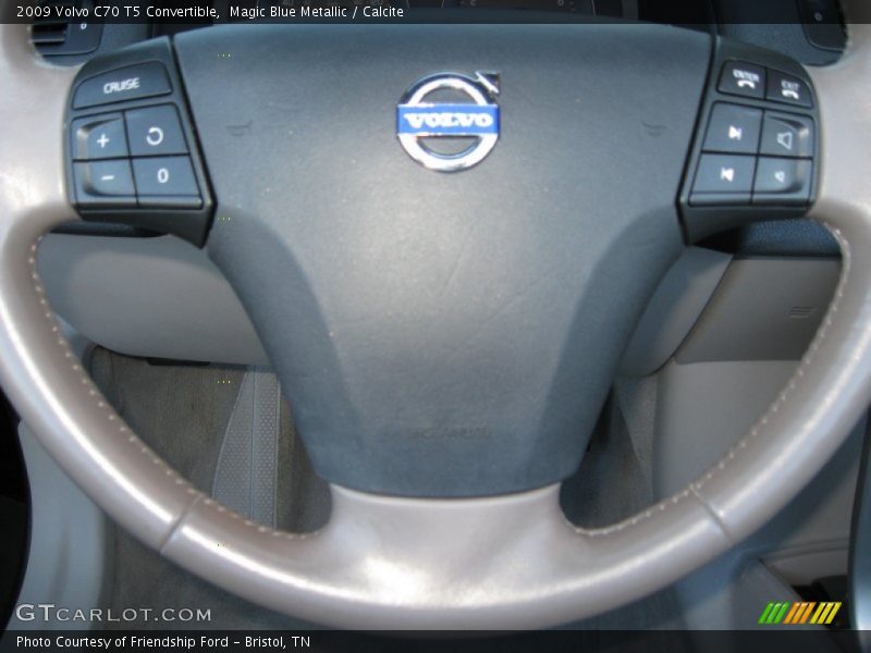 Magic Blue Metallic / Calcite 2009 Volvo C70 T5 Convertible