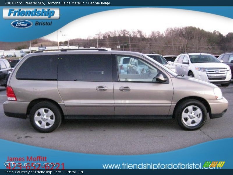 Arizona Beige Metallic / Pebble Beige 2004 Ford Freestar SES
