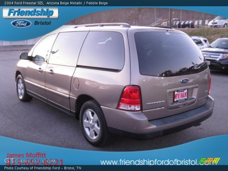 Arizona Beige Metallic / Pebble Beige 2004 Ford Freestar SES