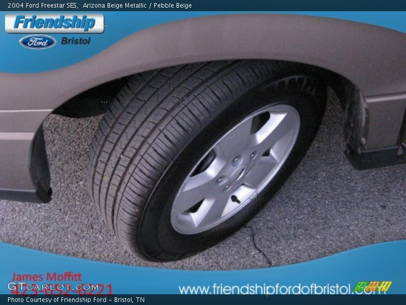 Arizona Beige Metallic / Pebble Beige 2004 Ford Freestar SES