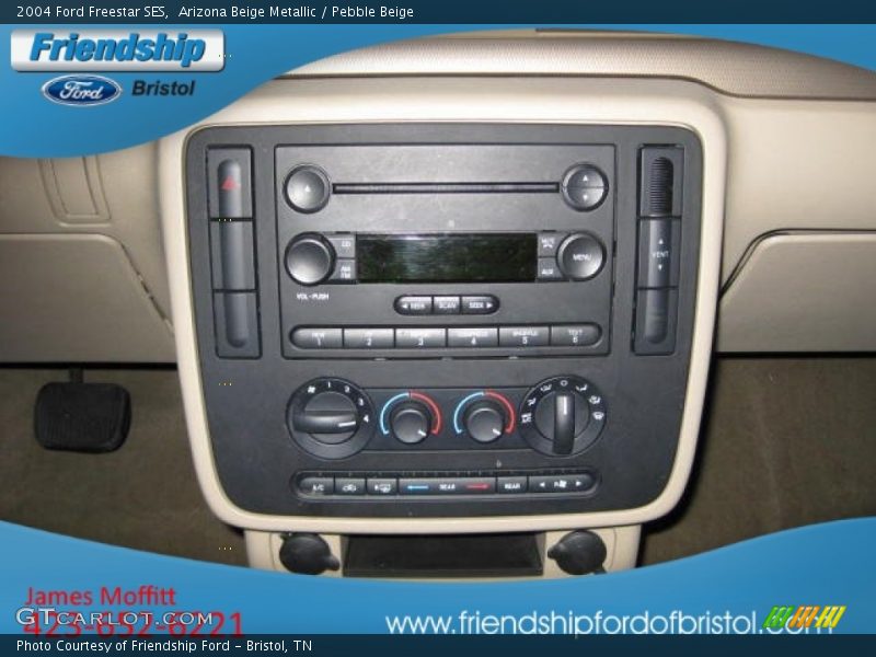 Arizona Beige Metallic / Pebble Beige 2004 Ford Freestar SES