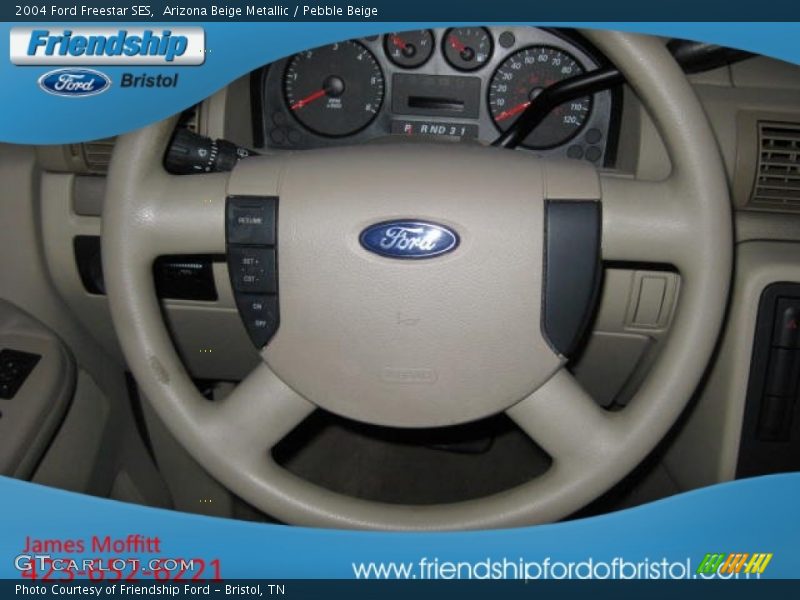 Arizona Beige Metallic / Pebble Beige 2004 Ford Freestar SES
