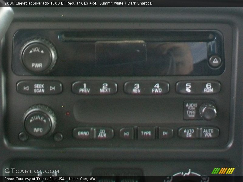 Summit White / Dark Charcoal 2006 Chevrolet Silverado 1500 LT Regular Cab 4x4