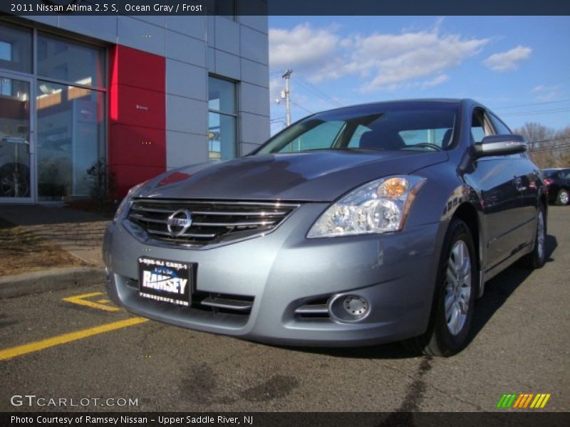 Ocean Gray / Frost 2011 Nissan Altima 2.5 S