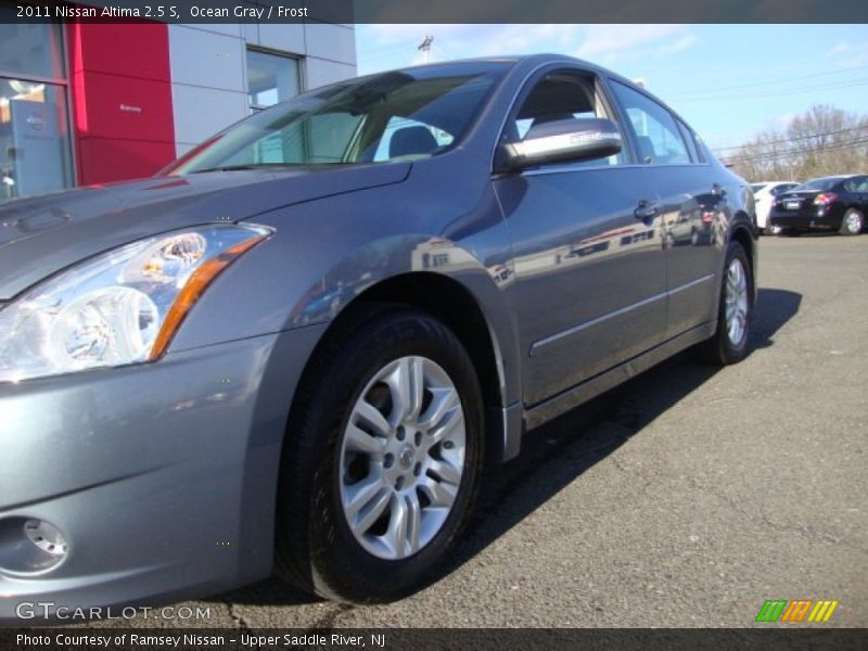 Ocean Gray / Frost 2011 Nissan Altima 2.5 S