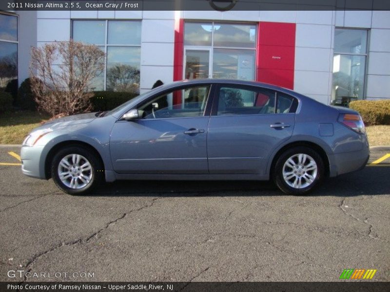 Ocean Gray / Frost 2011 Nissan Altima 2.5 S