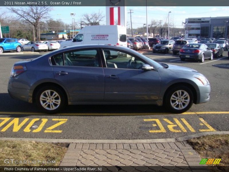 Ocean Gray / Frost 2011 Nissan Altima 2.5 S