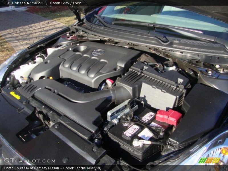Ocean Gray / Frost 2011 Nissan Altima 2.5 S