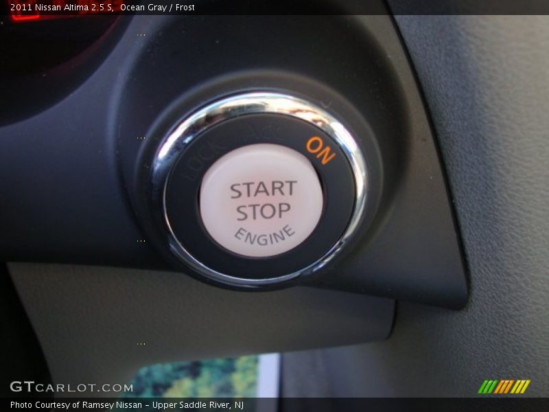 Ocean Gray / Frost 2011 Nissan Altima 2.5 S