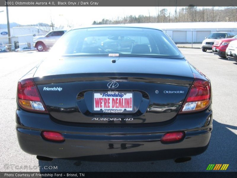 Black Onyx / Dark Gray 2001 Oldsmobile Aurora 4.0