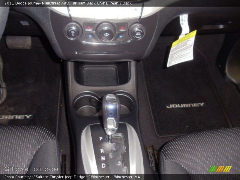 Brilliant Black Crystal Pearl / Black 2011 Dodge Journey Mainstreet AWD
