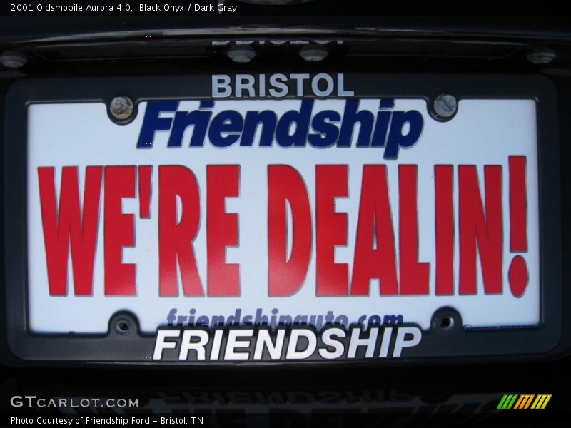 Black Onyx / Dark Gray 2001 Oldsmobile Aurora 4.0