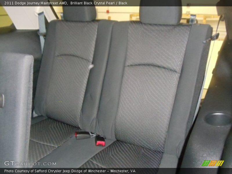 Brilliant Black Crystal Pearl / Black 2011 Dodge Journey Mainstreet AWD