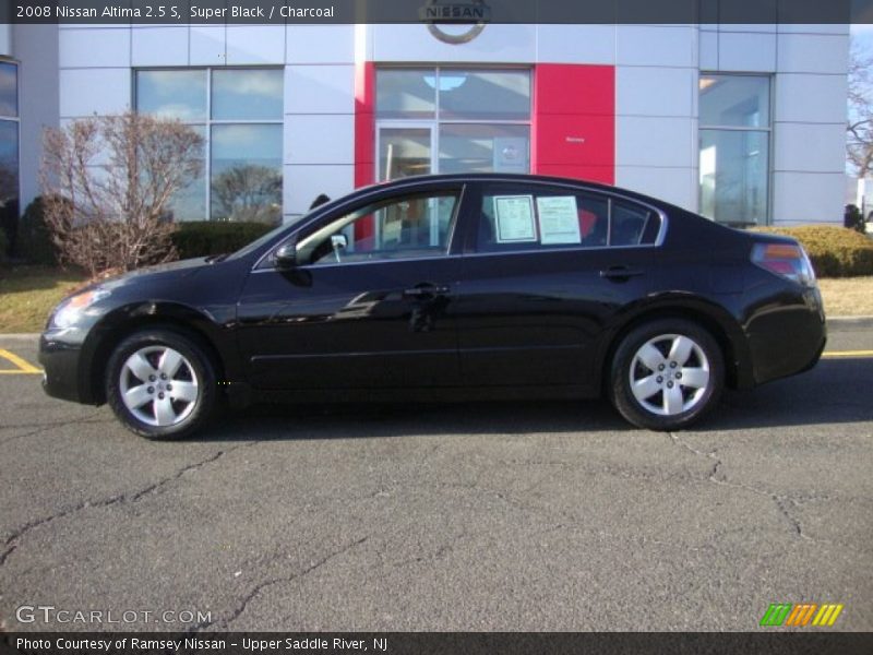 Super Black / Charcoal 2008 Nissan Altima 2.5 S