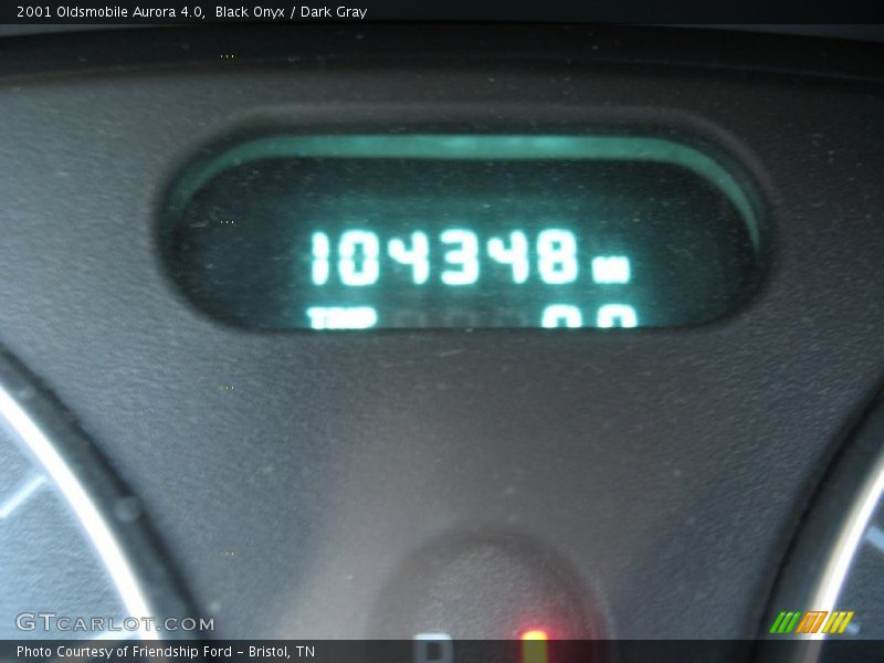 Black Onyx / Dark Gray 2001 Oldsmobile Aurora 4.0