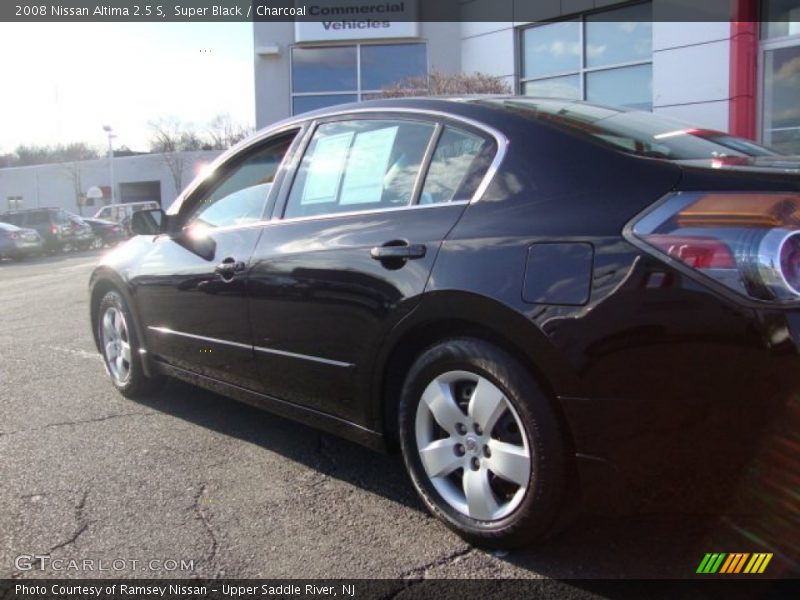 Super Black / Charcoal 2008 Nissan Altima 2.5 S