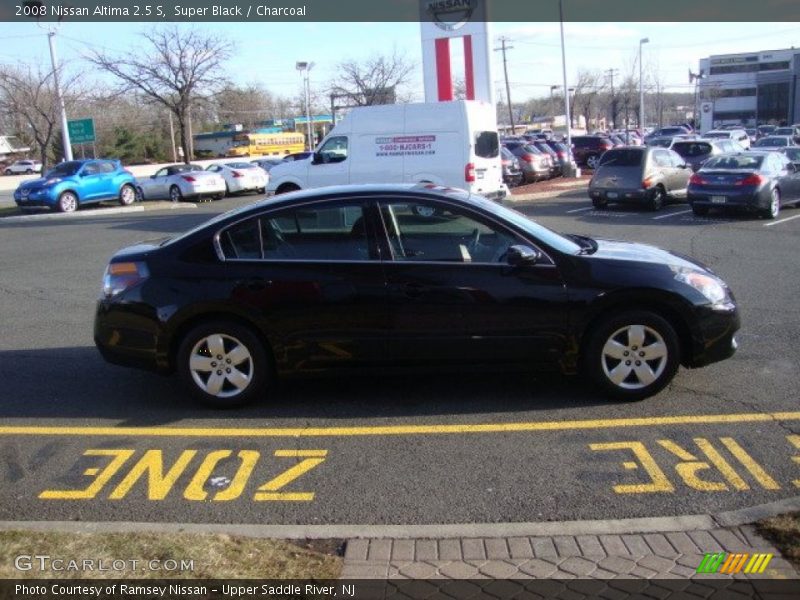 Super Black / Charcoal 2008 Nissan Altima 2.5 S