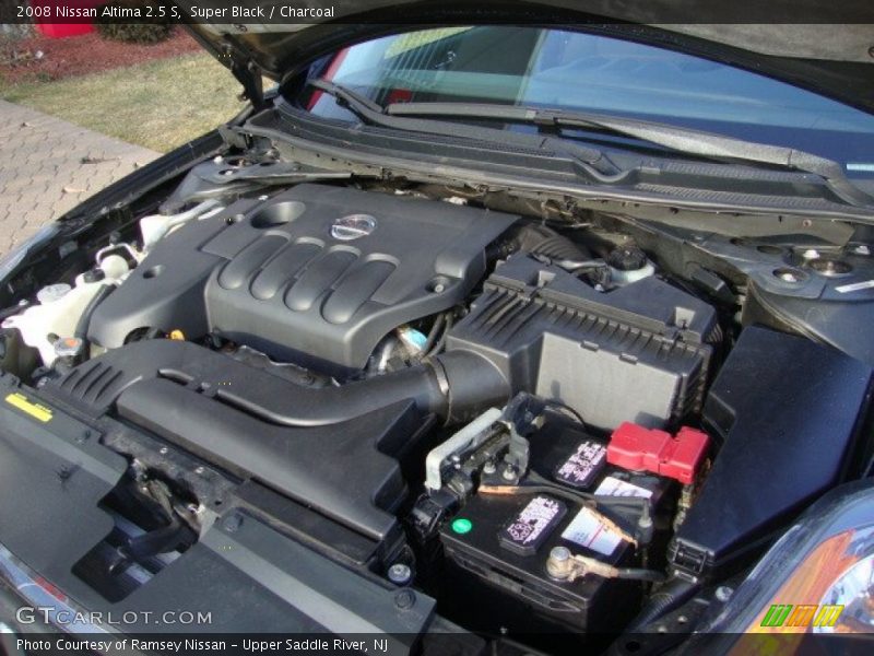 Super Black / Charcoal 2008 Nissan Altima 2.5 S