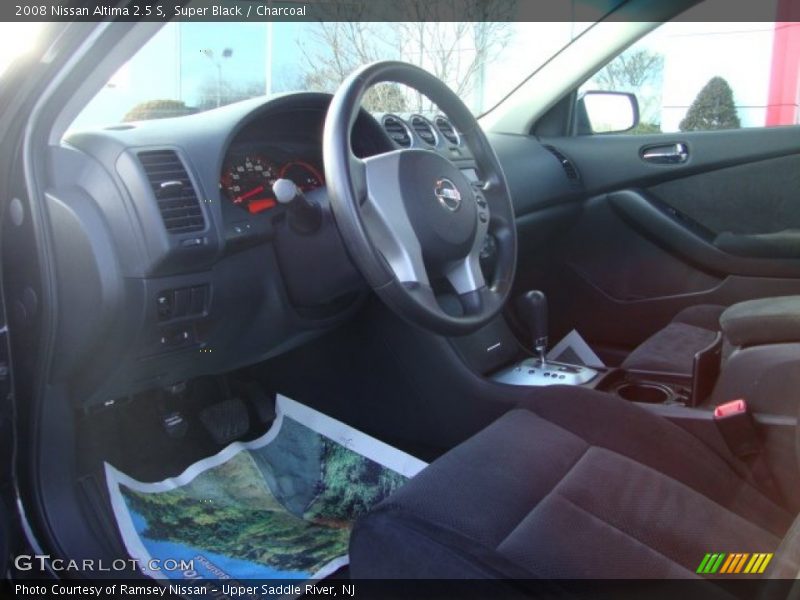 Super Black / Charcoal 2008 Nissan Altima 2.5 S