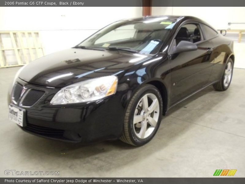 Black / Ebony 2006 Pontiac G6 GTP Coupe