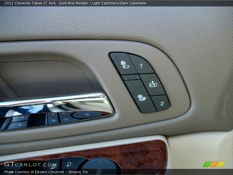 Gold Mist Metallic / Light Cashmere/Dark Cashmere 2012 Chevrolet Tahoe LT 4x4