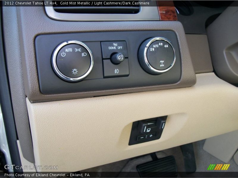 Gold Mist Metallic / Light Cashmere/Dark Cashmere 2012 Chevrolet Tahoe LT 4x4