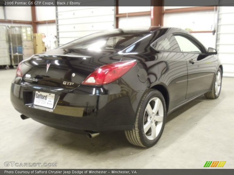 Black / Ebony 2006 Pontiac G6 GTP Coupe