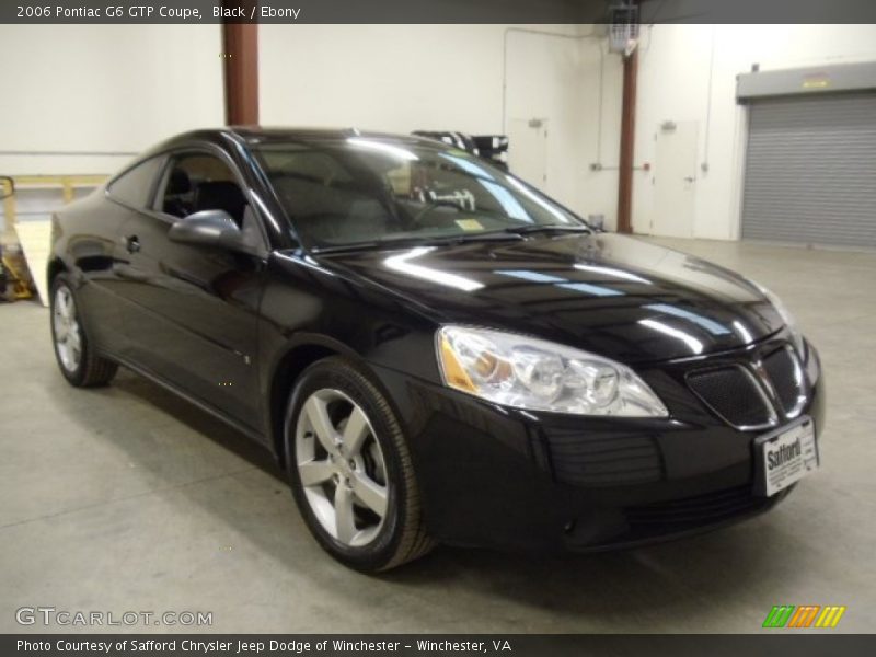 Black / Ebony 2006 Pontiac G6 GTP Coupe
