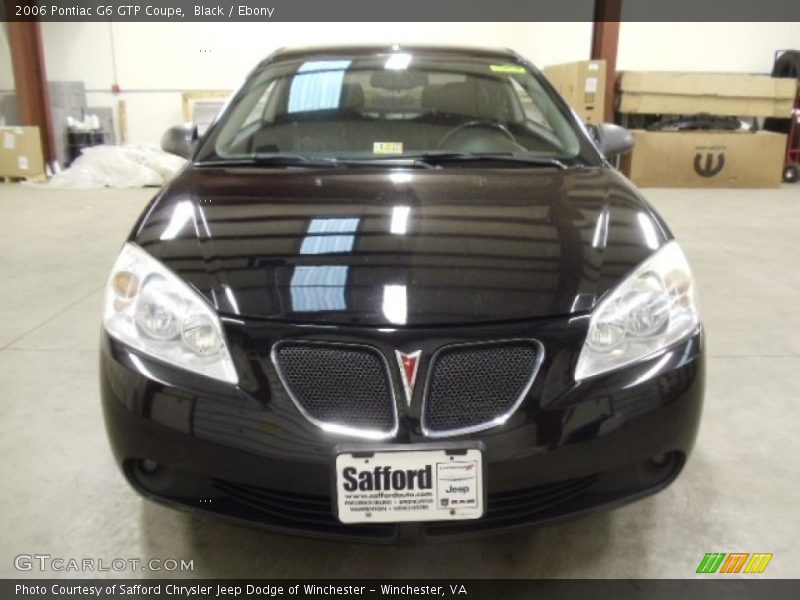 Black / Ebony 2006 Pontiac G6 GTP Coupe