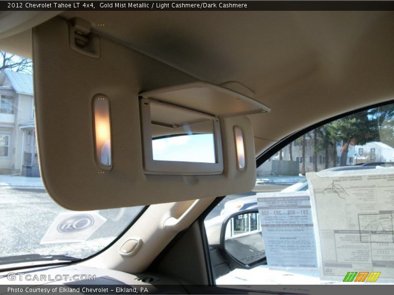 Gold Mist Metallic / Light Cashmere/Dark Cashmere 2012 Chevrolet Tahoe LT 4x4
