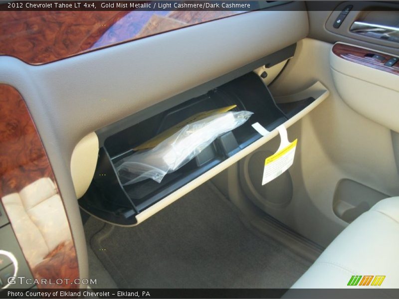 Gold Mist Metallic / Light Cashmere/Dark Cashmere 2012 Chevrolet Tahoe LT 4x4