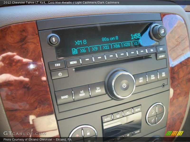 Gold Mist Metallic / Light Cashmere/Dark Cashmere 2012 Chevrolet Tahoe LT 4x4