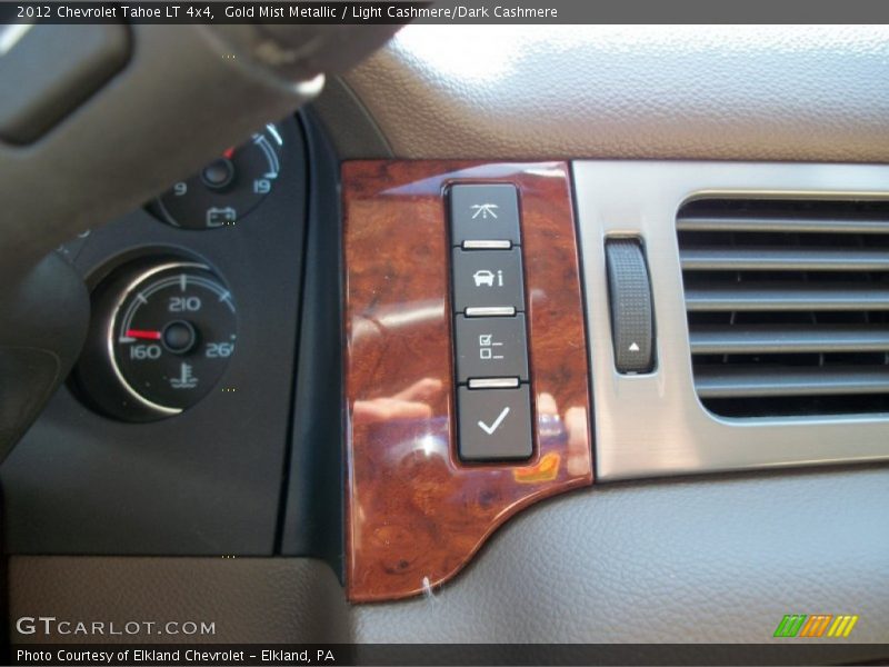 Gold Mist Metallic / Light Cashmere/Dark Cashmere 2012 Chevrolet Tahoe LT 4x4