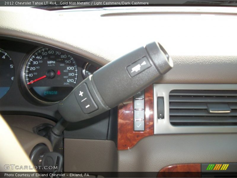 Gold Mist Metallic / Light Cashmere/Dark Cashmere 2012 Chevrolet Tahoe LT 4x4